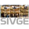 Buy cheap Two Men Mobile Aerial Work Platform Four Mast Blue 10m Height For Factories from wholesalers
