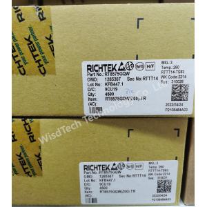 RT8575GQW Richtek 4-String White LED Driver with Boost Regulator Semiconductor