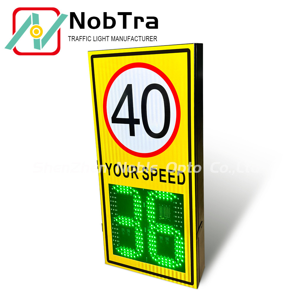 Effective Speed Limit Enforcement Radar Aware Speed Signs with Detection Range Up To 150 Meters