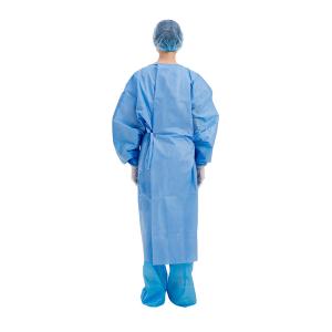  120x85cm Disposable Isolation Gown SMETA Certificate Manufactures