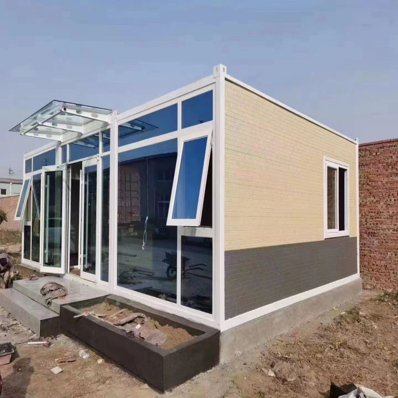 Moveable 40FT Container House with Galvanized Steel Frame and Wall 75mm Sandwich Panel