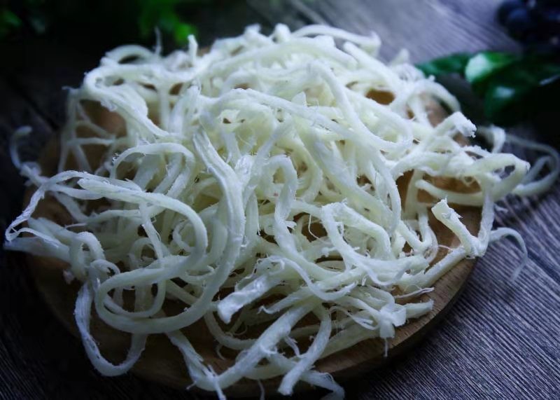 White Seasoned Dried Squid Healty Snacks Sweet Salty Spciy Taste