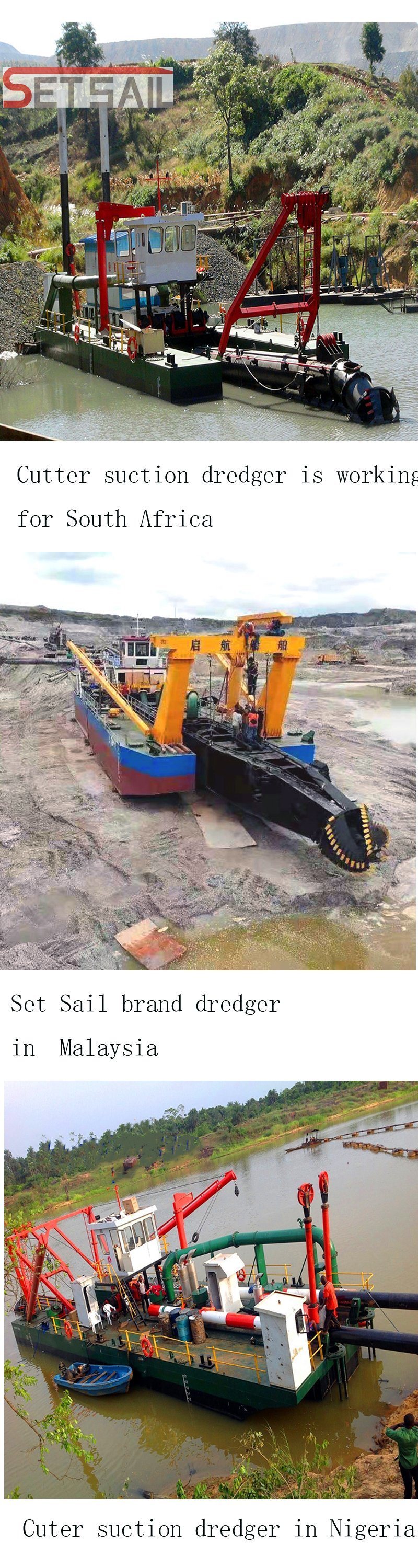 Full Automatic Diesle Engien Hydraulic 20 Inch Cutter Suction Dredger