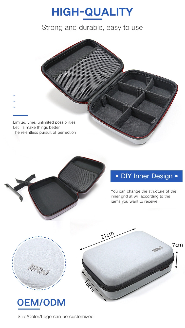 21x16x7cm EVA Tool Case For Carrying USB Cable