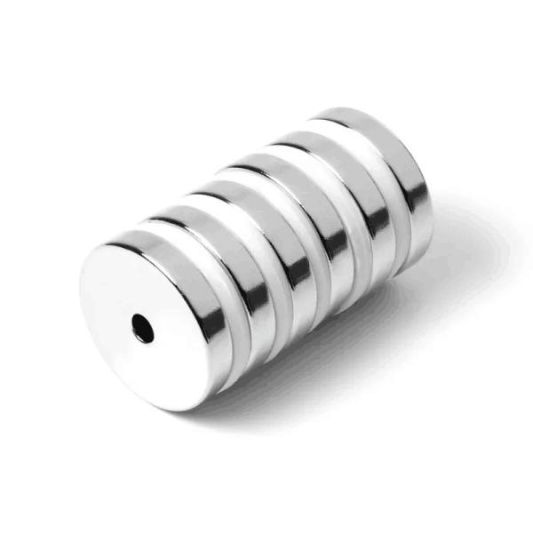 Epoxy Nickel Coated SmCo Ring Magnets Mechanical Magnet Accessories ITAF16949