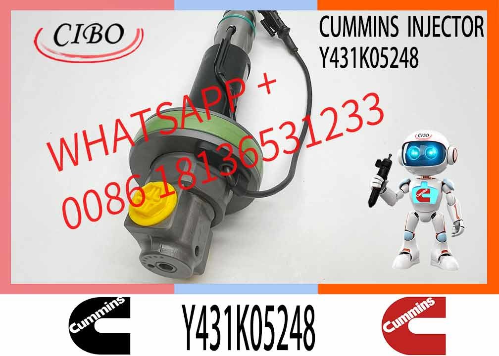 4964170 4964172 4964171 2867147 Y431K05248 Y431K05417 Fuel Injector Genuine Brand New Diesel Engine Parts for Cummins QSK19