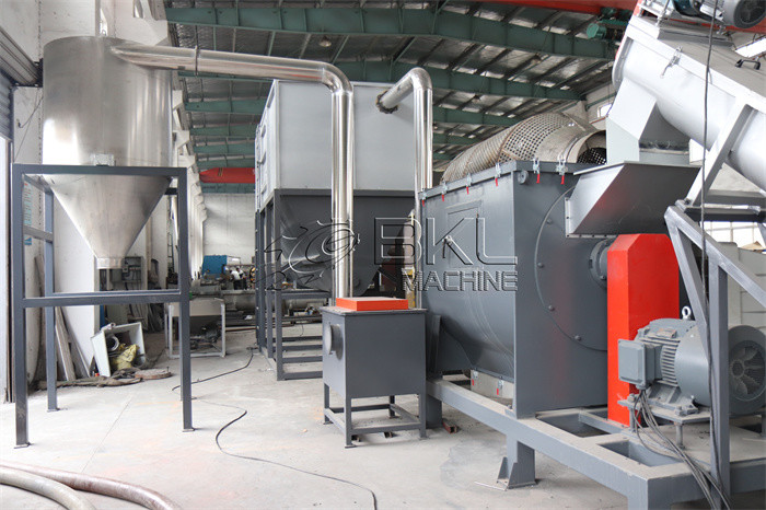 BKL 1000 Plastic Film Washing Line Recycling 1200kg/H