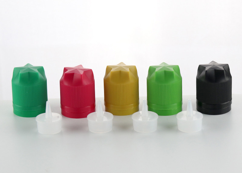 Clear Black Pet Empty Plastic Bottle Various Colors With Rolling Anti Theft Cover
