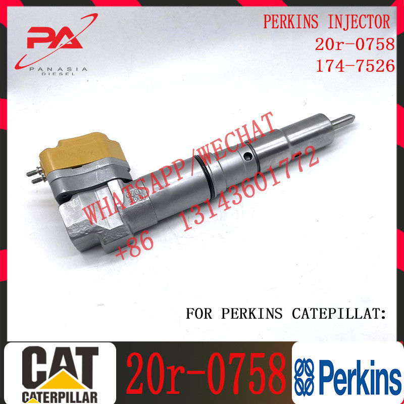 C-A-T diesel engine parts fuel injector 20r0758 20R-0758 for C-A-Terp ilar excavator Injector Assy