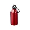Buy cheap Colorful Reusable Aluminum Sports Drinking Bottle 400ml With Carabiner from wholesalers