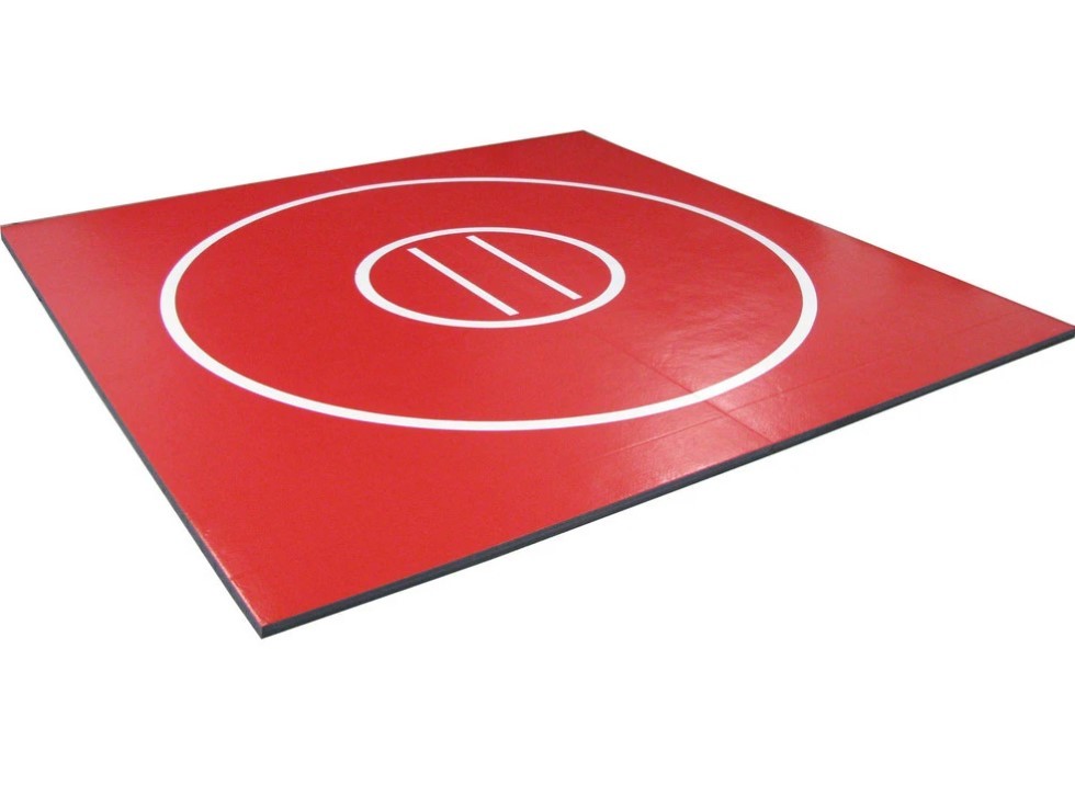 Extremely Safe And Shock Absorbent School Training Floor Mats Roll Up Wrestling Mats