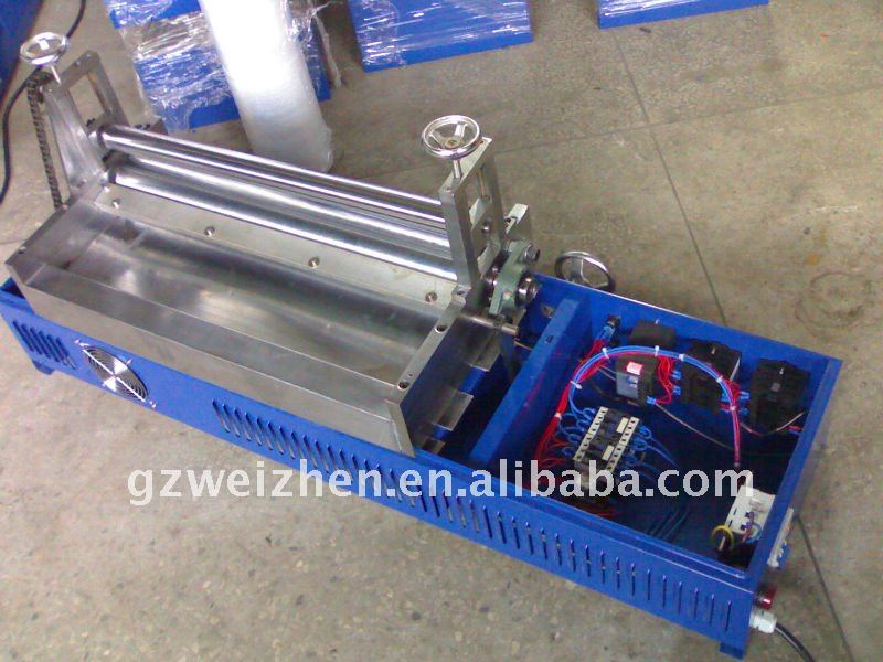 Electric Driven WZ-S800L Packaging Foam Hot Melt Glue Roller Coat Machine