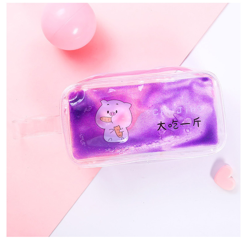 Candy Color Waterproof PVC Cosmetic Bag For Girls