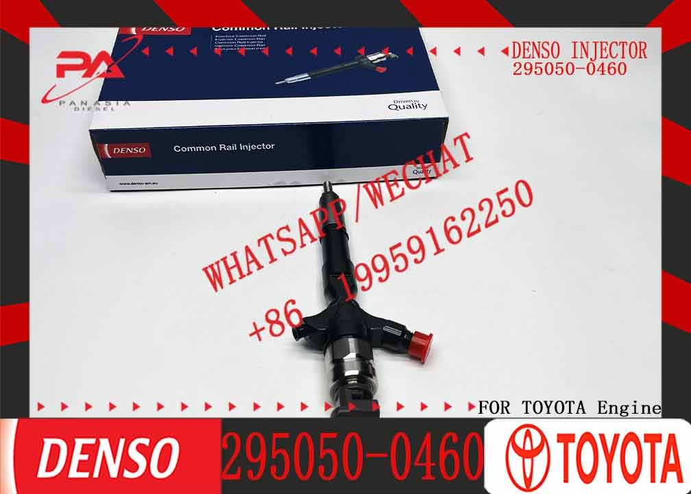 Diesel Fuel Common Rail Parts 295050-0460 Injector Spare Part Injection Nozzle 23670-39365 For TOYOTA 1KD-FTV