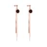 Buy cheap Fashion Jewelry Stainless Steel Tassel Earrings for Women Rose Gold Color from wholesalers