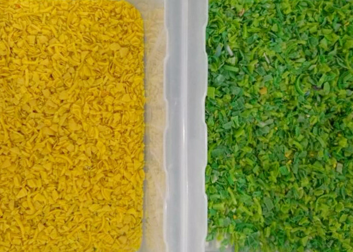 High Speed Plastic Color Sorter Machine 600 Channels Controlled By Tablet