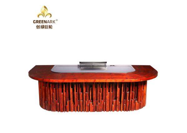 Orient Wood Spirit Teppanyaki Hibachi Grill Table For Restaurant / Outdoor