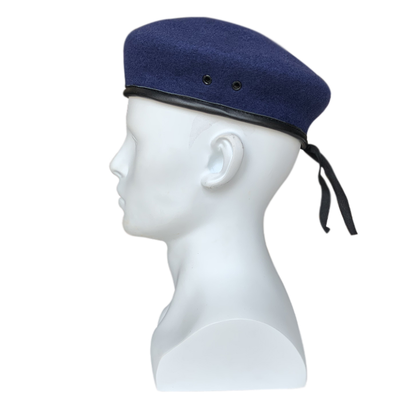 Stylish Red Beret Cap with Adjustable Size 0.2kg/pc Universal Size 56-60cm Wool