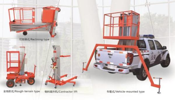 Yellow Overload Protection Electric Scissor Lift Table 110V Voltage 2000 Lbs