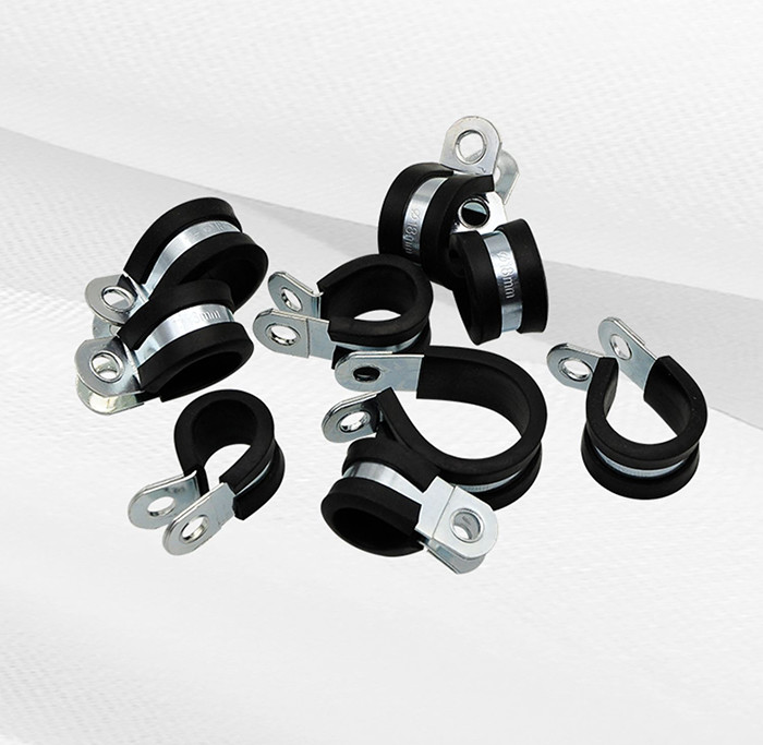 3AN AN3 Stainless steel Brake Hose Clips Anodised Nylon Tubing Clamps