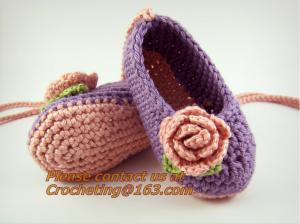  Crochet Baby, Booties, Socks Knitted, Newborn Loafers Shoes Plain Infant Slippers Footwea Manufactures