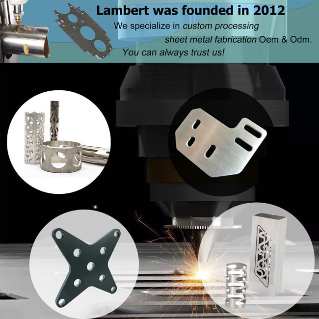 Sheet Metal Fabrication Laser Pipe Cutting Services Ra0.2