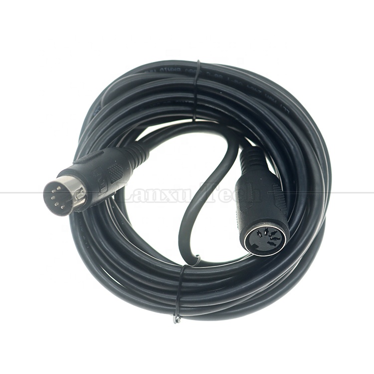 Customization 1M 3M 5M Male to Female MIDI 5 PIN DIN Extension Cable