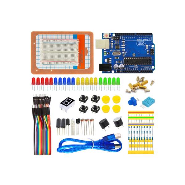 DIY Science Arduino Starter Kit With UNO R3 Bread Board For Electronic Arduino