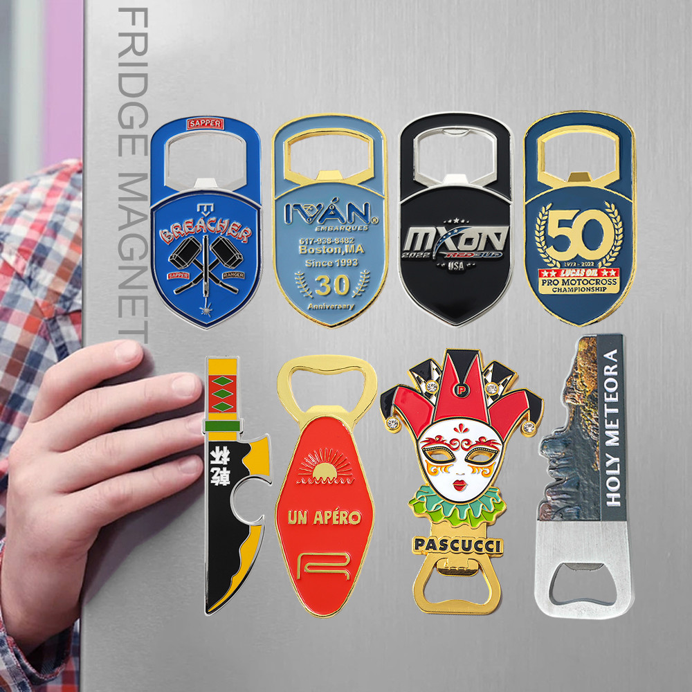 Soft Enamel Custom Fridge Magnet Magnetic 3d OEM Acceptable