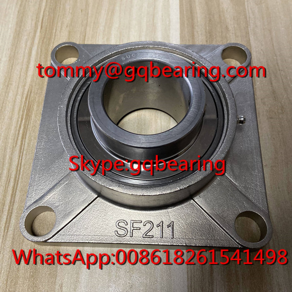 SSUCF211-32 Full Stainless Steel Four-bolt Flanged Housing Units UCF211-32 Pillow Block Ball Bearing