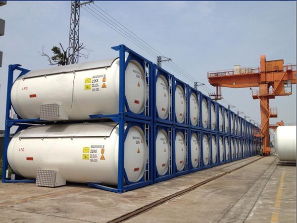 WH590E T50 Cryogenic Storage Tank Container 40ft 20ft BV CCS