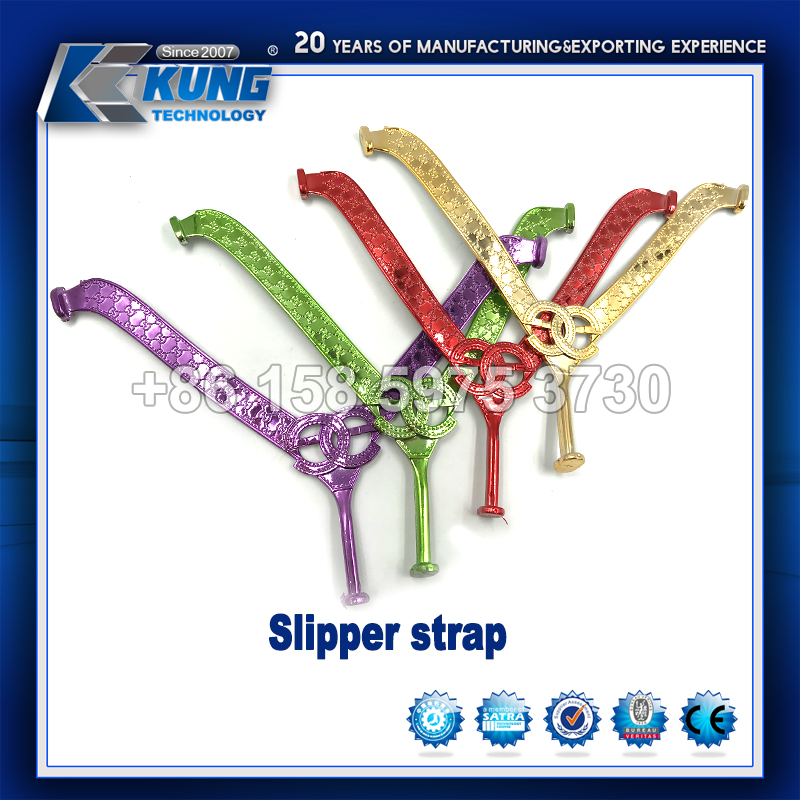 Waterproof Practical PVC Slipper Straps , Anti Abrasion Beach Flip Flops
