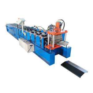 China Galvanized Ridge Cap Machine Watershed Roofing Panel Making Machine on sale