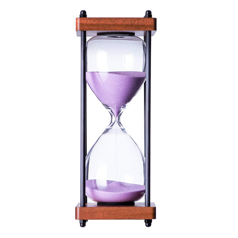 120 240 Minute Wooden Hourglass 1 Hour Sand Timer Hourglass for Decorative