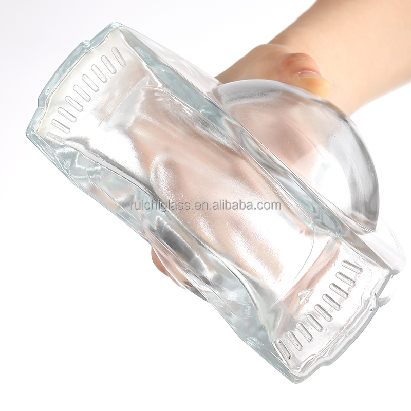 375ml 500ml 750ml Whiskey Glass Bottles with Customized Sealing Type and Unique Design