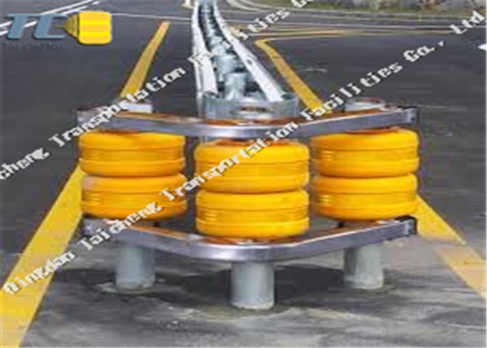 Elastic Polyurethane Material Highway Roller Barrier Anti Corrosion