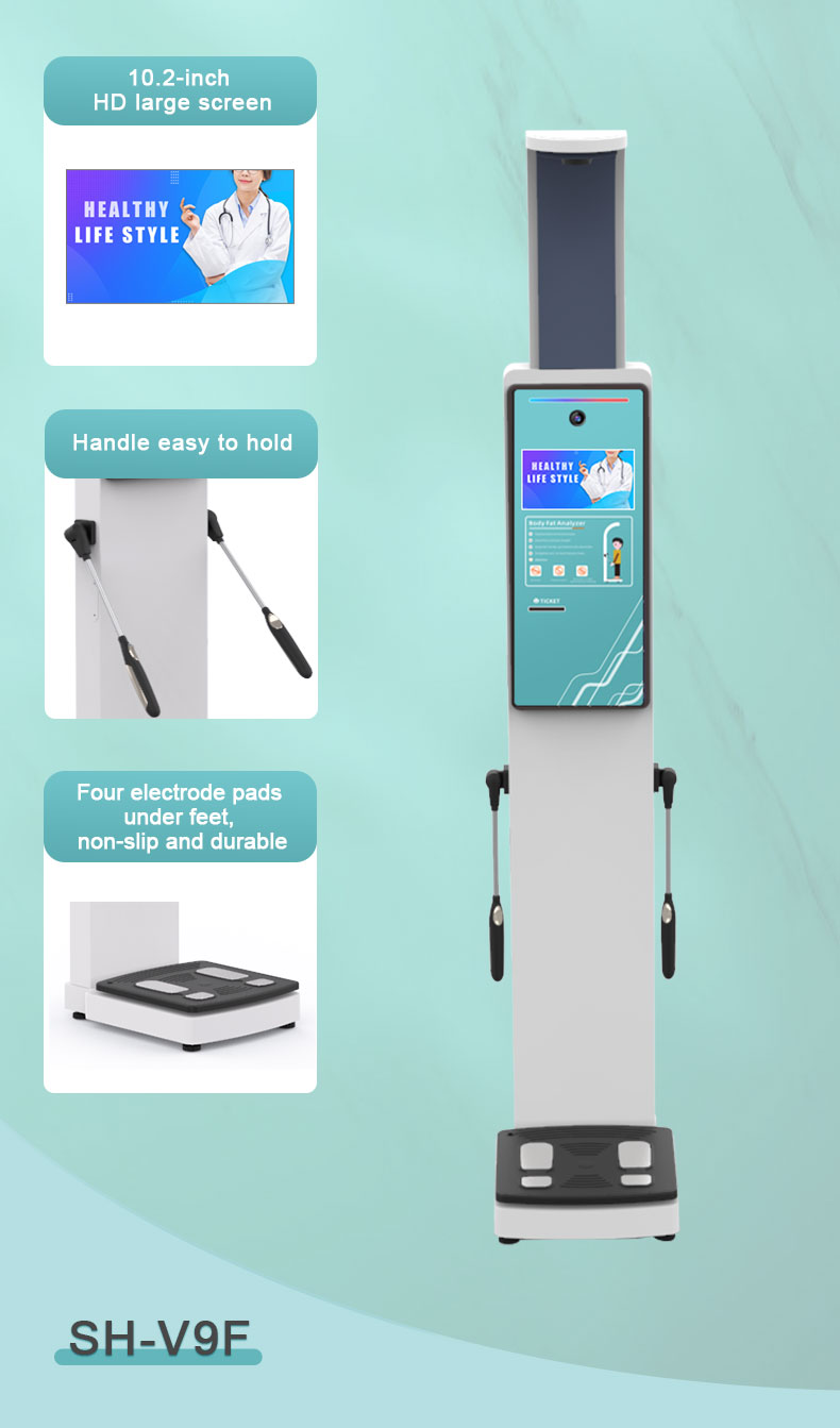 SH-V9F Professional Body Composition Analyzer Body Fat Analyzer Machine