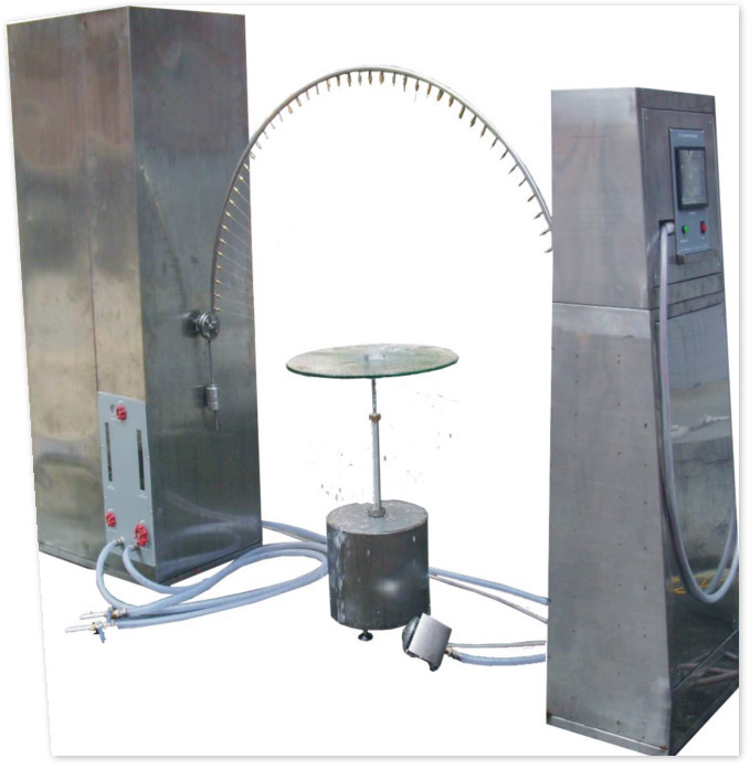 DX8321 Pendulum Pipe Rain Test Device With 120 Degree Nozzle Angle IPX3