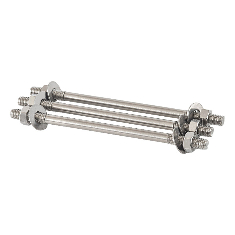 Grade 4.8-12.9 Threaded Coupling Bolts / Threaded Steel Bolts in Carbon Steel