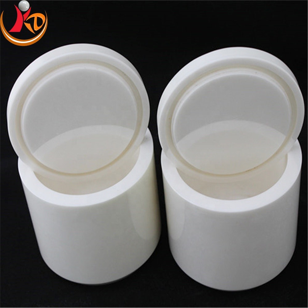 99.9% 150ml Ball Mill Jar Durable High Purity Zirconia Cylindrical Jar