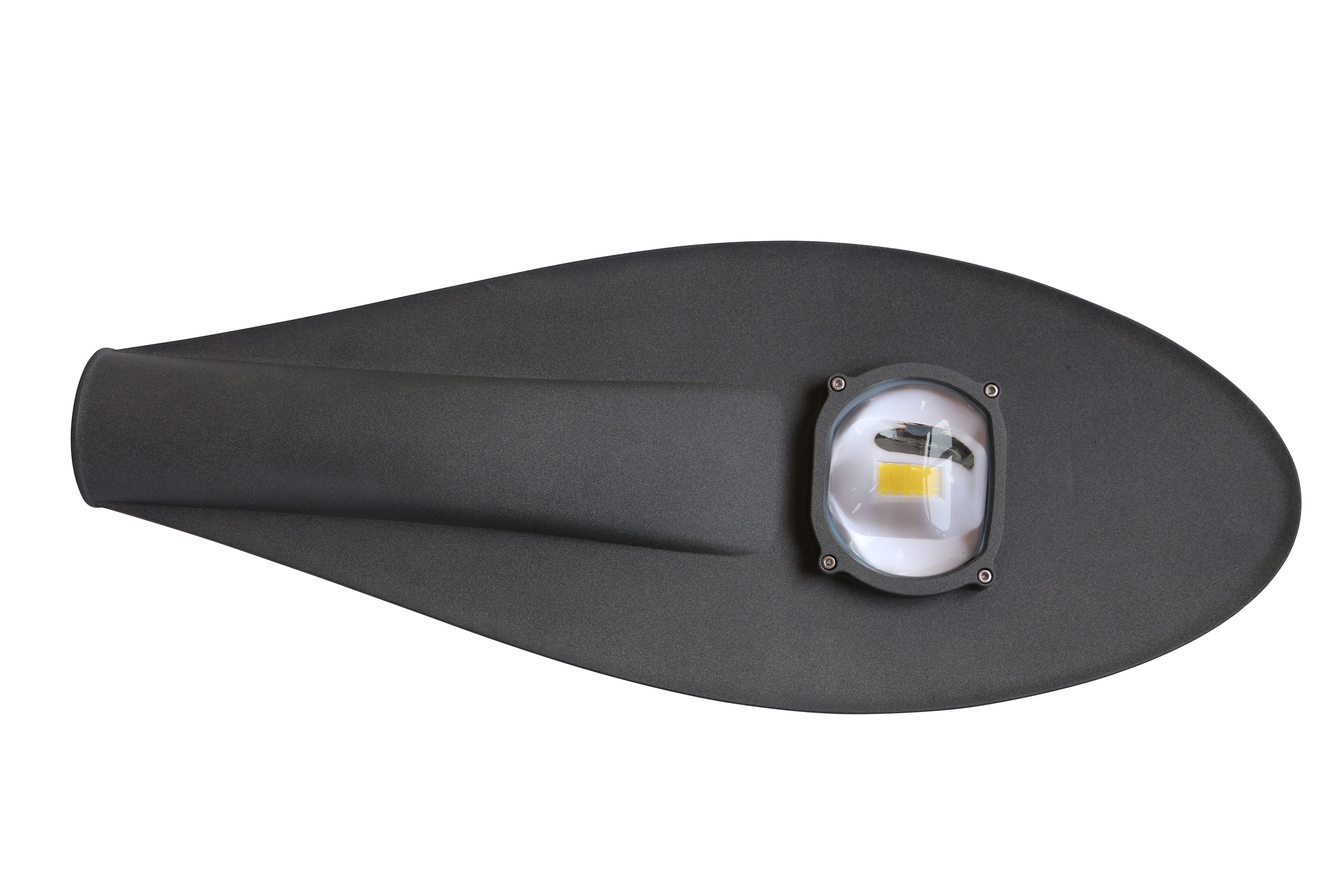 Outdoor LED Street Light Fixtures / Bridgelux Chip IP66 COB Lamp For Minor Roads