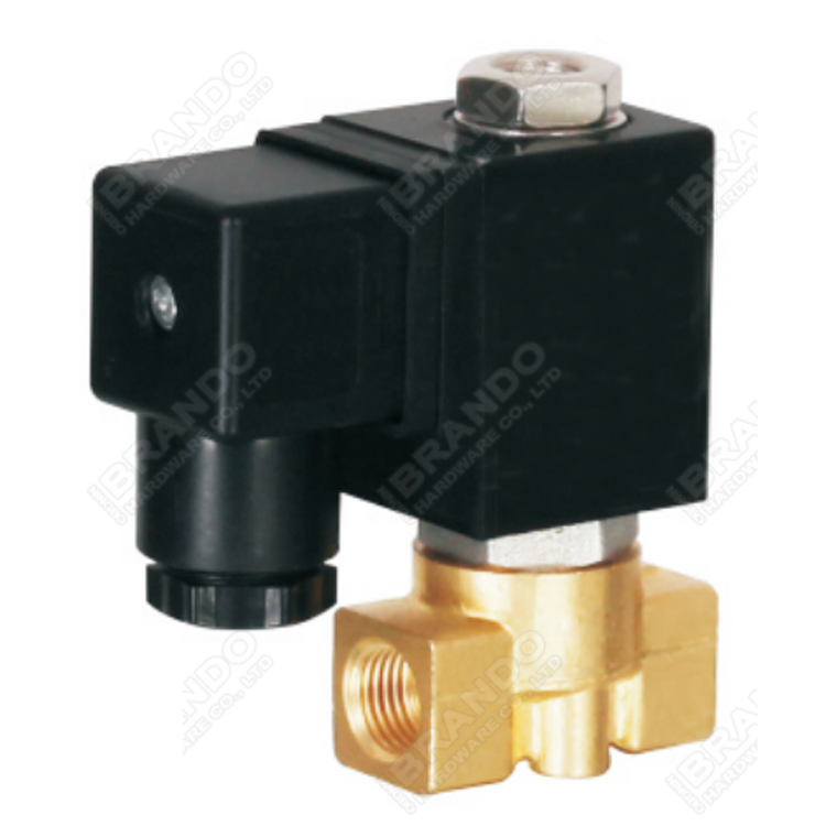 High Pressure Water Air Stainless Steel Solenoid Valve 100 Bar 12V 24V