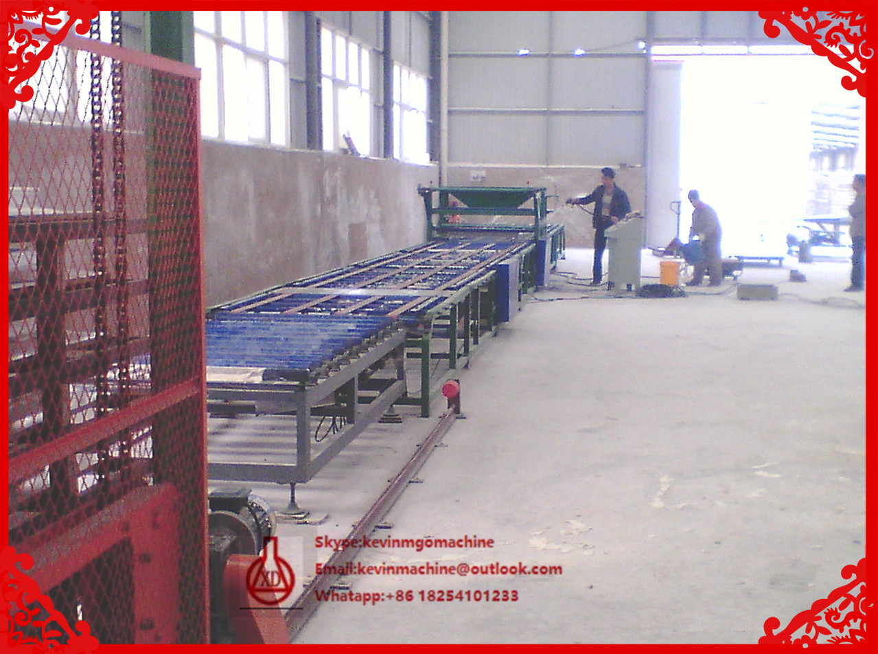 EPS Wall Sandwich Panel Machine with High Precise Guiding Pressure Reducing Valve Controls