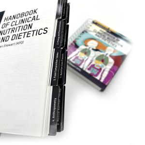 Custom Handbook Spiral Notebook Printing With Index Tabs