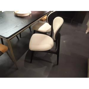 China Medieval Style Luxury Fabric Dining Room Chairs Excellent Elasticity ISO9001 on sale