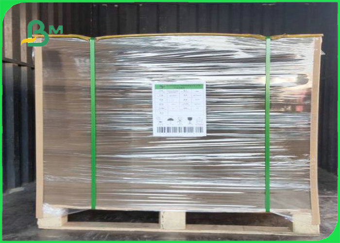 Brown / White Coated Kraft Paper 60gsm +10g PE foodgrade with FDA FSC ISO Approved