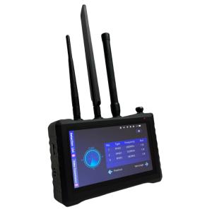 Portable Drone Detector with Full-Band Detection and Customizable Scanning