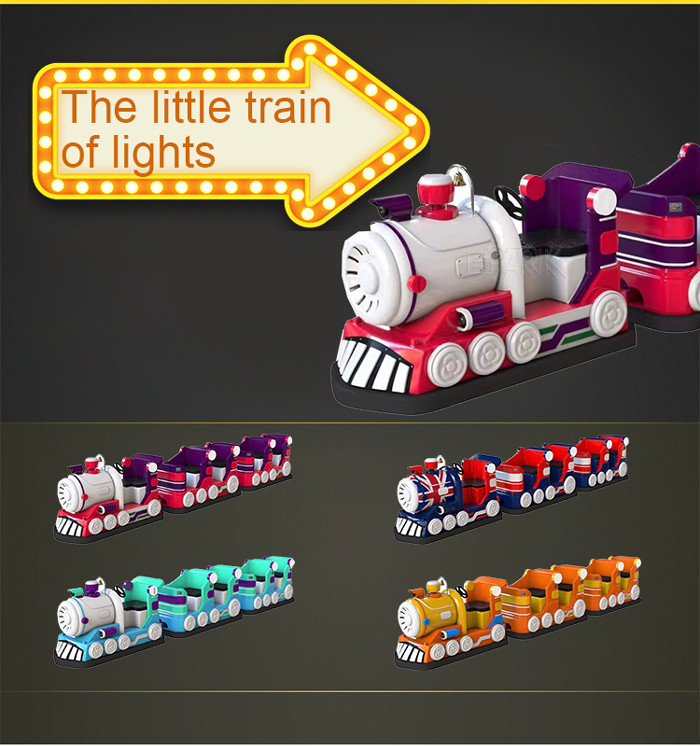12 Seats Electric Kids Trackless Tourist Train for Amusement Park