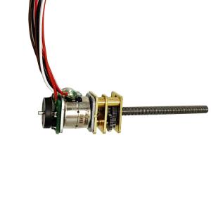 10mm 2 Phase 18° Step Angle Micro Metal Gearmotor Stepper Motor With encoder