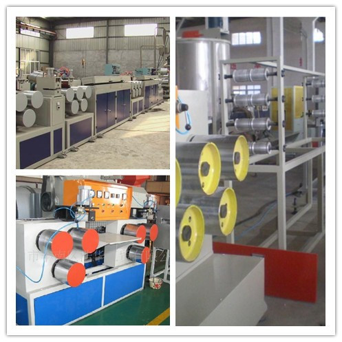 Single Screw Strapping Band Machine PET / Pp Strap Making Machine CE ISO9001